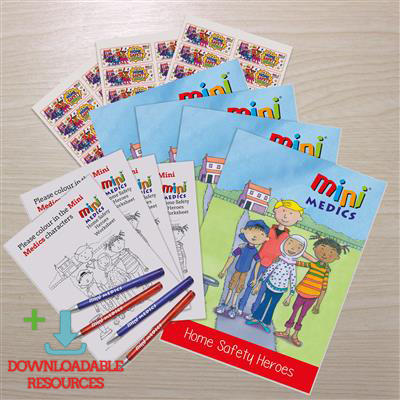 Mini Medics Home Safety Heroes Trainer Pack MMHSHTP